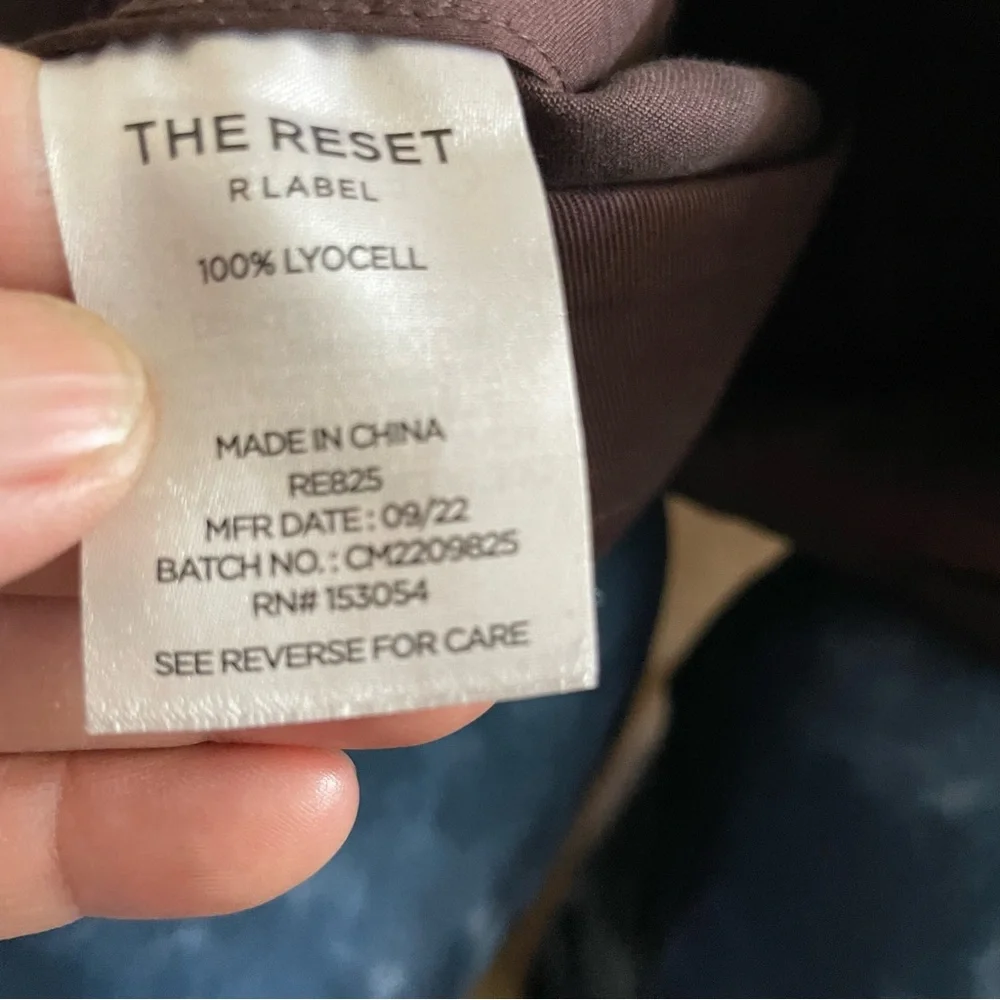 The Reset R Label Dark Brown women's Dress Pants size XS - Picture 4 of 7